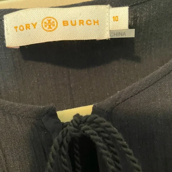 Tory Burch Embroidered top Size 10 - Picture 3 of 3
